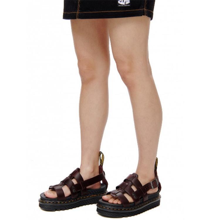 Dr. Martens Terry Sandals Leather Brown Men's 23521211