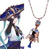 Impact Genshin Wanderer Necklace Cos Props Bell Pendant Jewelry Accessory Gifts
