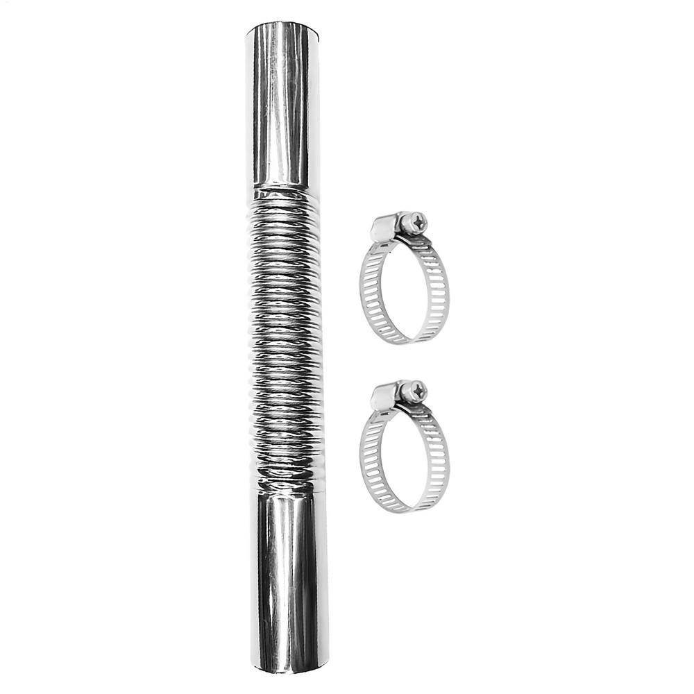 5.91 Inch Stainless Steel Parking Heater Exhaust Pipe, Durable Exhaust Hose for Automotive Truck Maintenance & Repair