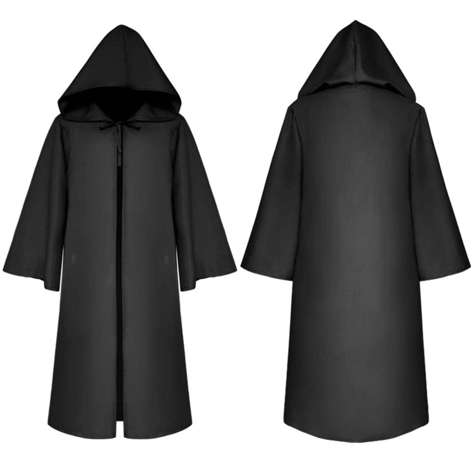 

Дитячі костюми для косплею Нарядні сукні Капюшон Накидки Пальто Плащі Вампір Чарівник Карнавальний костюм відьми для вечірки на Хелловін 9-10 Years