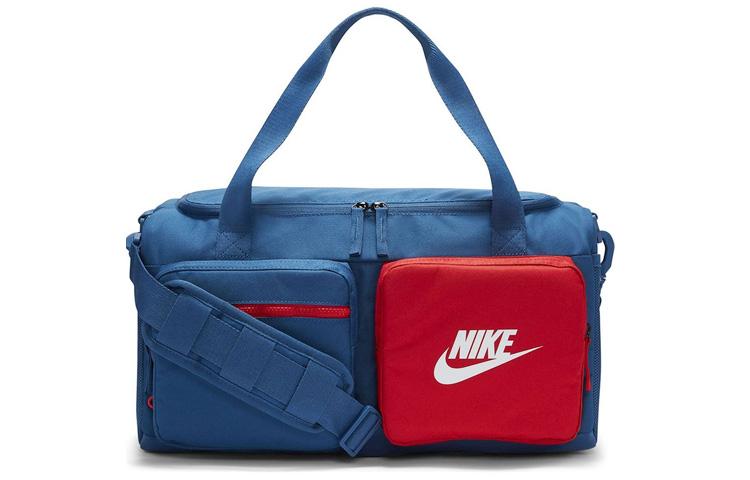 

Nike Fabric Camping Bag, Handbag, Shoulder Bag, Crossbody Bag, Travel Bag, Gym Bag Unisex Blue Red BA6169-476