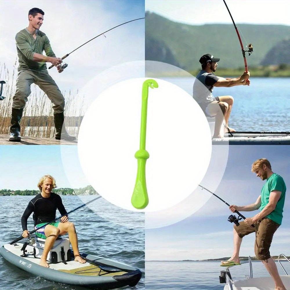 1PC Fishing Hook Tie Tool Fishing Tying Knots Ring Type Angler Accessory Fast Nail Knot Tying Tool Easy Hook Loop Tyer For Sea