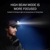 Led Magnetic Clamp Flashlight Rechargeable Ultra-Long-Lasting Outdoor Camping Hiking Light Clip-On Emergency Work Lamp 1Pc