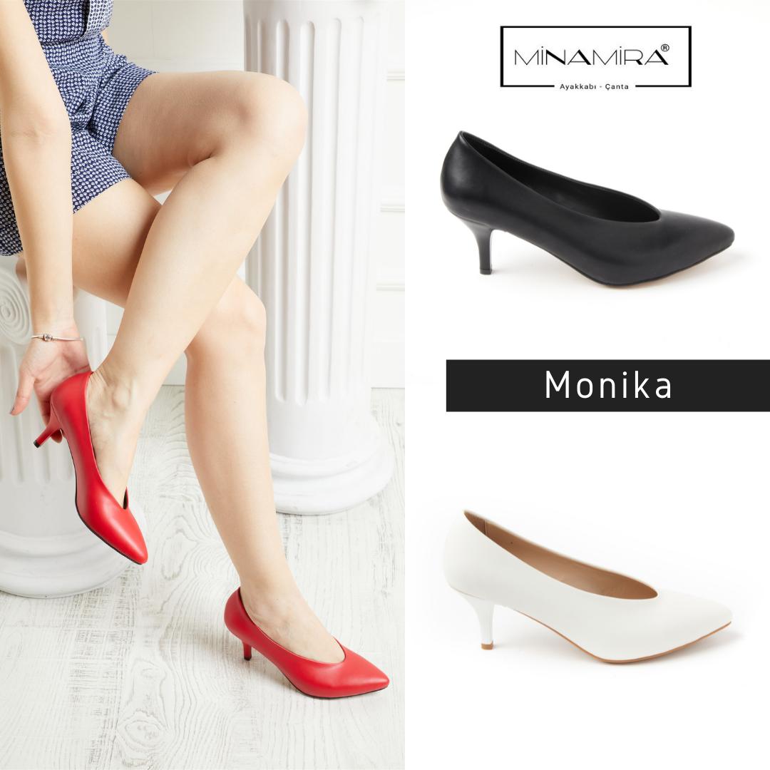 

Женские туфли на шпильке Standard Mold Low Heel Matte Leather Monika