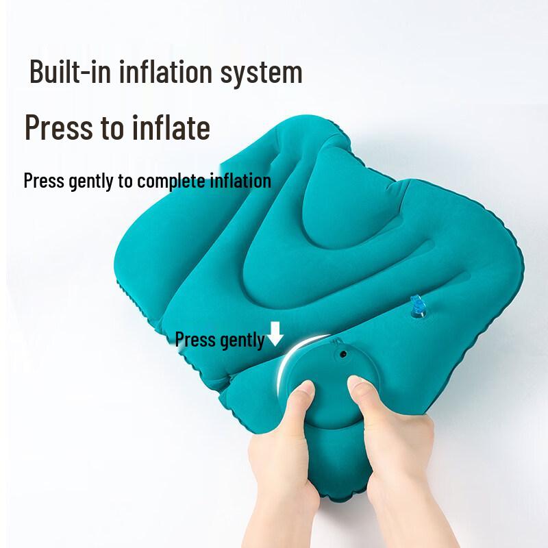 Press-Type Inflatable Travel Comfort Pillows & Sets