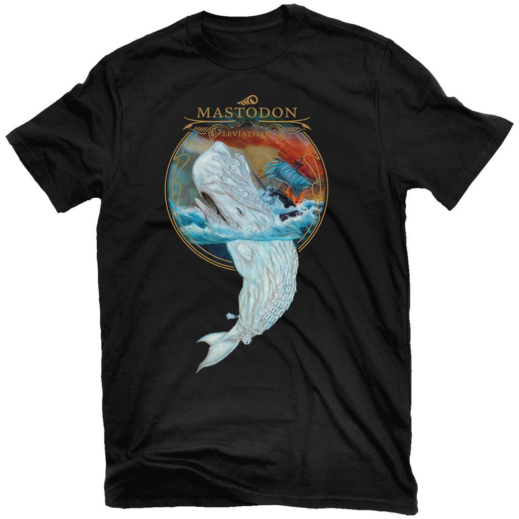 Mastodon  Sea Beast  Band Graphic Tee  Cotton Round Neck Casual Unisex Tshirt Summer Top