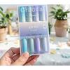 Gradient Color Large Capacity Highlighter For Student Note Marking And Journal Graffiti
