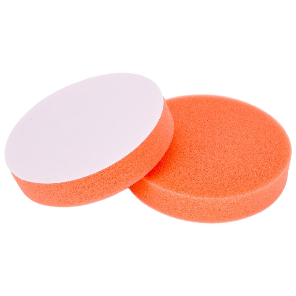 Power Tools Polishing Pad Home Buffing Pad Cleaning Tools Flat Sponge Orange Polishing Washable Waxing Pads For Waxing Polishing