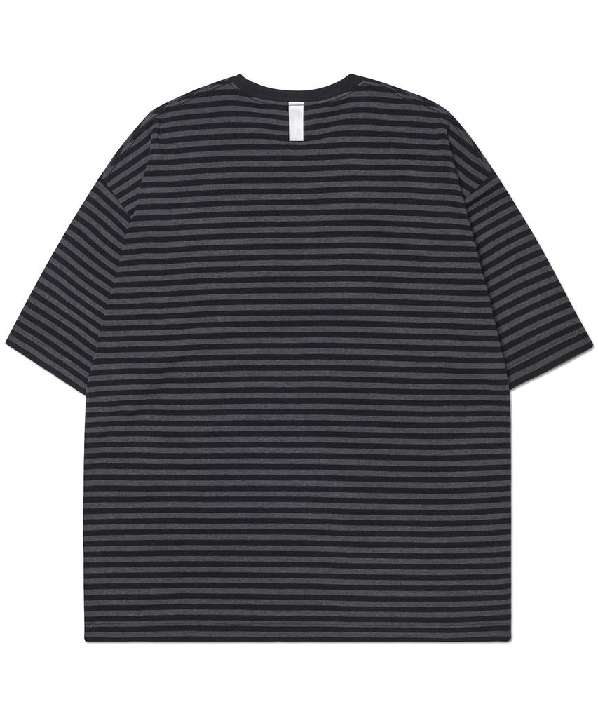 Nomaenyueol Nm Border T-Shirt - Black