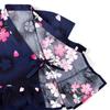 Colorful Candy Style Jinbei 120cm Yamato Nadeshiko Junior Jinbei Jinbei Perfect for Summer Fireworks and Summer Festivals (Girls) (Navy Blue) Kids'