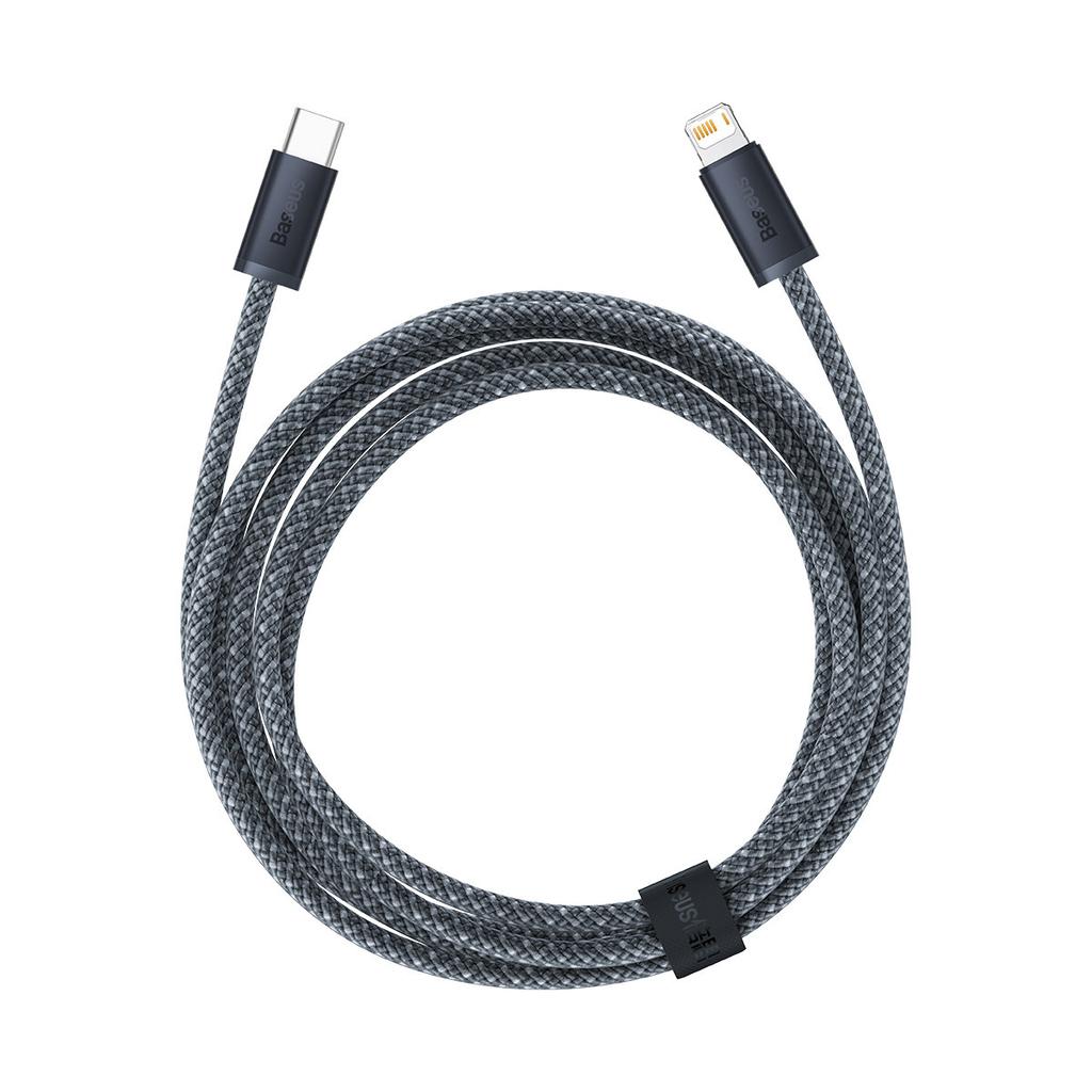 Cable for iPhone USBC Lightning Power Delivery 20W 2m Gray