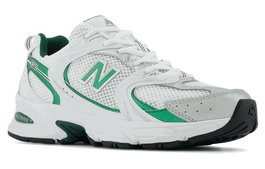 New Balance 530 "White Nightwatch Green" Unisex Low-Top Casual Running Shoes MR530ENG