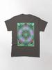 Pentangle Pastel Shades Multicolored Kaleidoscope Pentangle Pattern 6 Classic T-Shirt