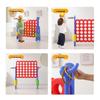 Adjustable 3D Five-in-a-Row Game for Kids - Educational Fun for Indoor & Outdoor Play