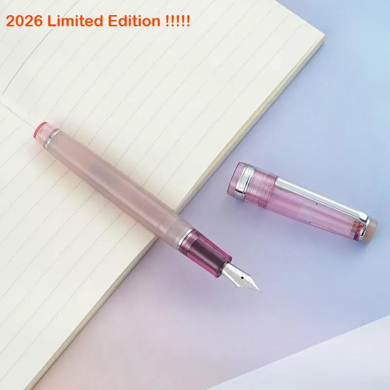2026 Limited Colors JINHAO 82 Fountain Pen Rose Gold Clip EF/F/M Macaron Color Calligraphy Pen Stationery School Office Supplies