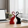 Home Décor Elephant Couple Showpiece Statue for Good Luck Fengshui, Decorative Items Figurine for Home Decoration Living Room