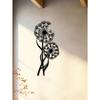 Metal Dandelion Sculpture Wall Art Modern Home Decor Unique Wall Hanging Gift