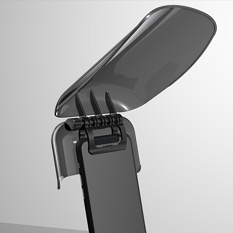 1pc New Sunshade for Smartphone, Anti-Uv And Anti-Glare Sun Visor, Portable Adjustable Phone Accessory Clip, Easy And Easy To Install