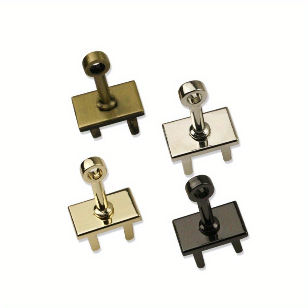 2 ks Kovová přezka s uzávěrem Módní dekorace na tašku Spona pro DIY Kabelku Tašku Peněženku Zavazadlo Kování Uzávěr Díly a příslušenství na tašku