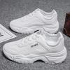 2025 Mans Spring Autumn Breathable White Sneakers Fashionable Versatile Lace-up Athleisure Shoes Comfortable for Walking/Gym