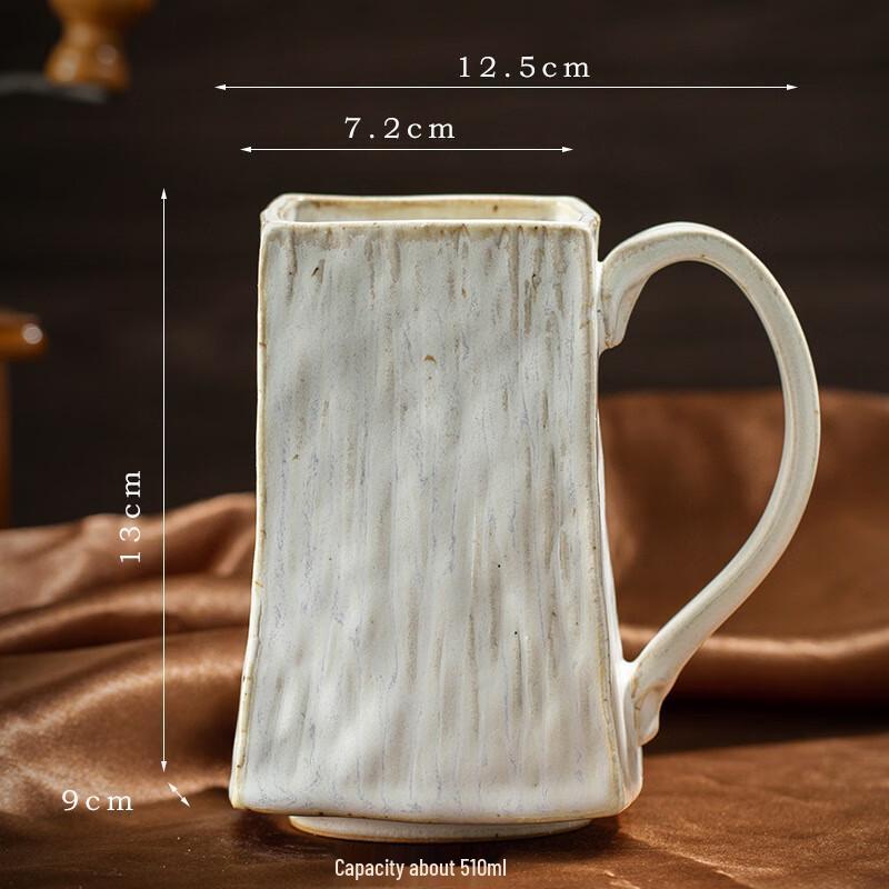 Shangqi Retro Ofenglasierte Keramik Kaffeetasse