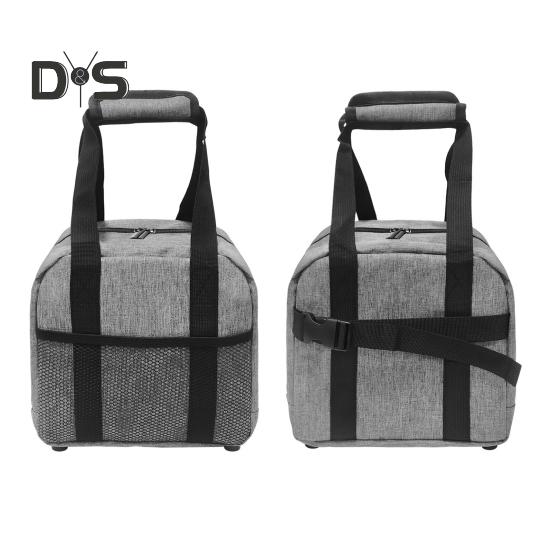 Torba na kulę do kręgli Przenośna torba typu tote na jedną kulę z wyściełanym uchwytem na kulę i siatkową kieszenią Mały futerał na kulę do kręgli dla mężczyzn Prezenty