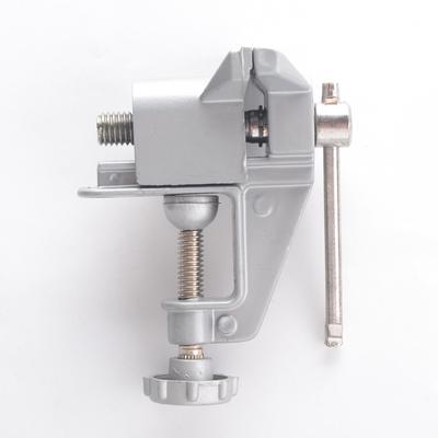 Mini morsa da banco con morsetto girevole, morsa da tavolo con morsetto per hobbisti di fusione artigianale