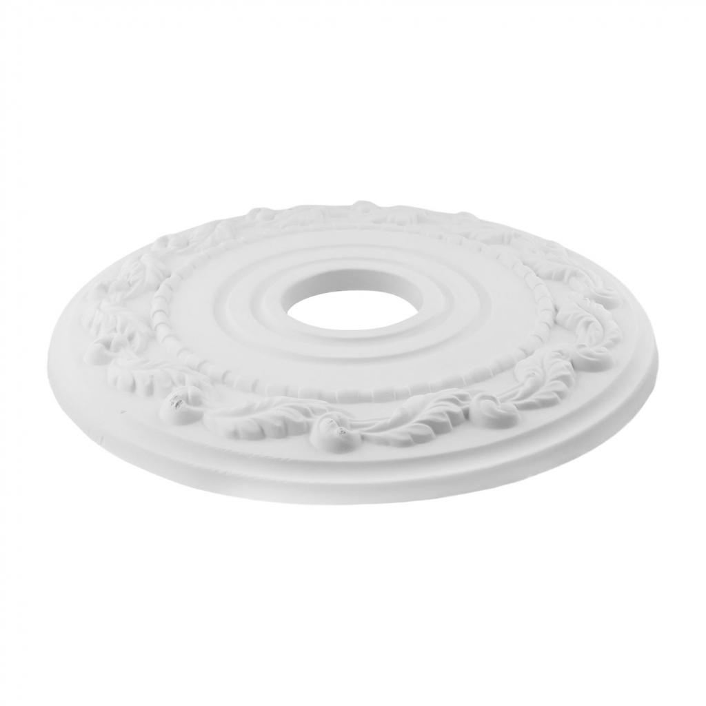 16 Inch Modern Ceiling Medallion for Easy Installation and Attractive Decor