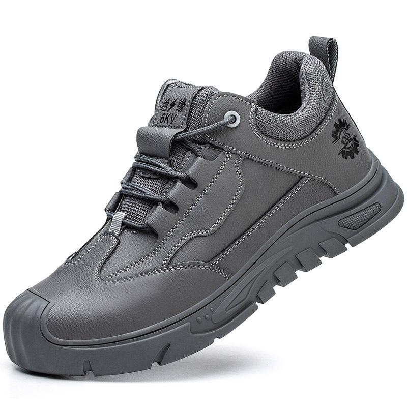 

Обувь для страхования труда, мужская, противоударная и противопрокольная, легкая и удобная, износостойкая, нескользящая, изолирующая, защитная рабочая обувь 46