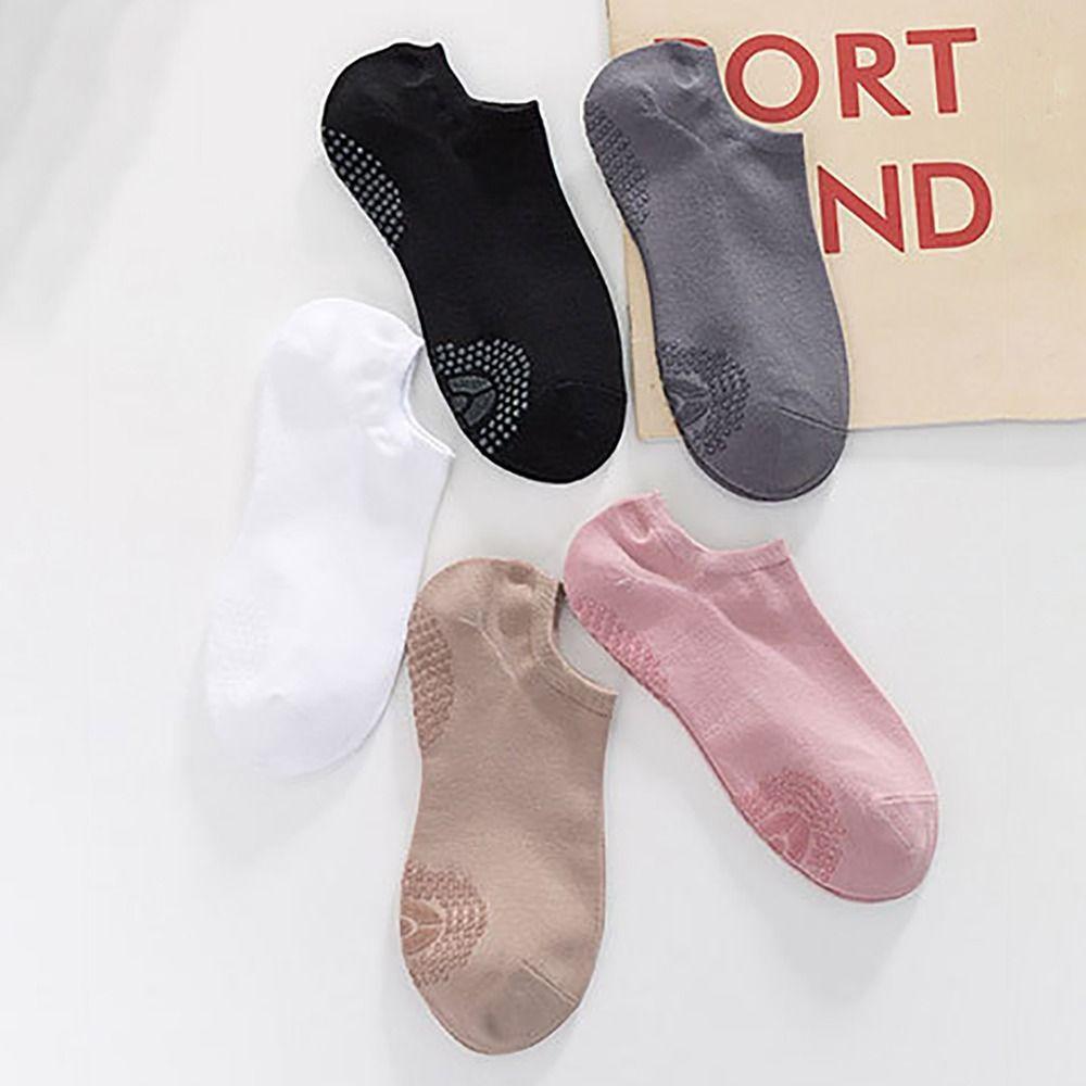 Elastische Yoga-Socken Anti-Rutsch Boden-Socken Strapazierfähige Damenstrümpfe Tanz
