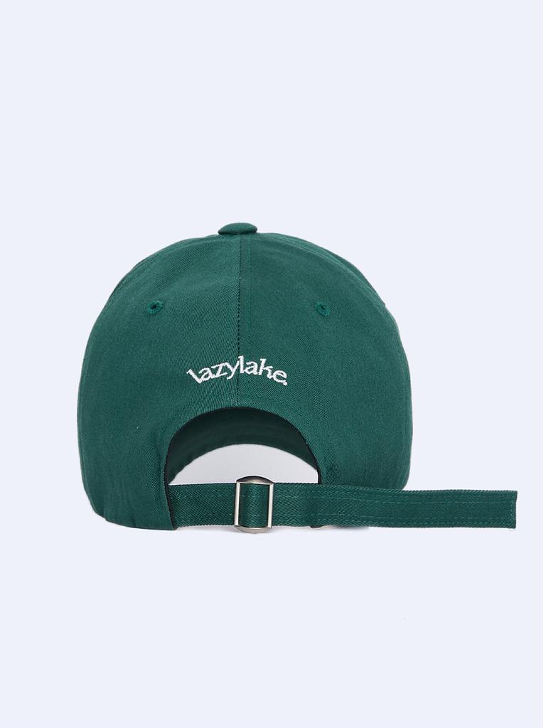 LAZY LAKE Vivre Sa Vie Ball Cap Green
