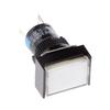 16mm Rectangle Self- Push Button Electric Circuit Switch 250V 3A