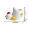 Ceramic Egg Cup Holders Funny Animal Creative Serving Cups Ins Style Egg Holder Cup Breakfast Banquet Eggs Base Duck Egg Holder