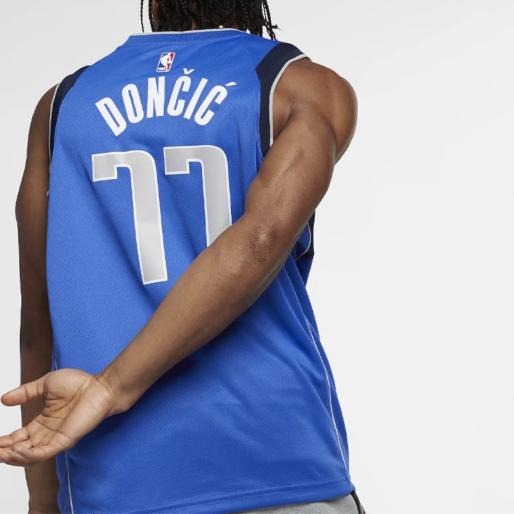 Nike Dallas Mavericks Luka Doncic Icon Edition Swingman Jersey 864469-487