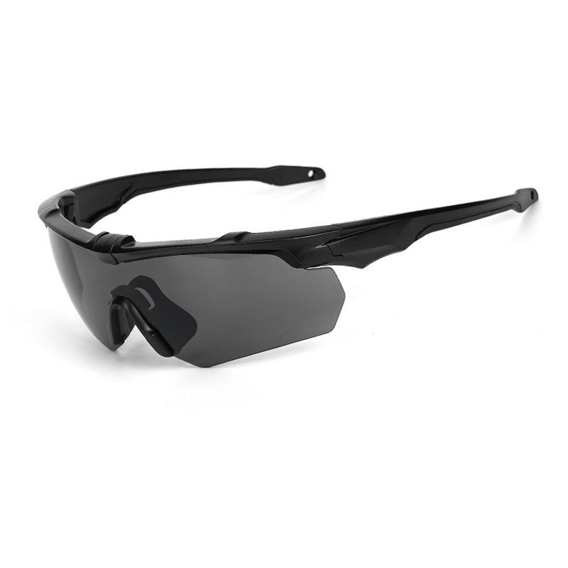High-Impact Protective Goggles - Tactical Style for Outdoor Sports & Shooting Ranges