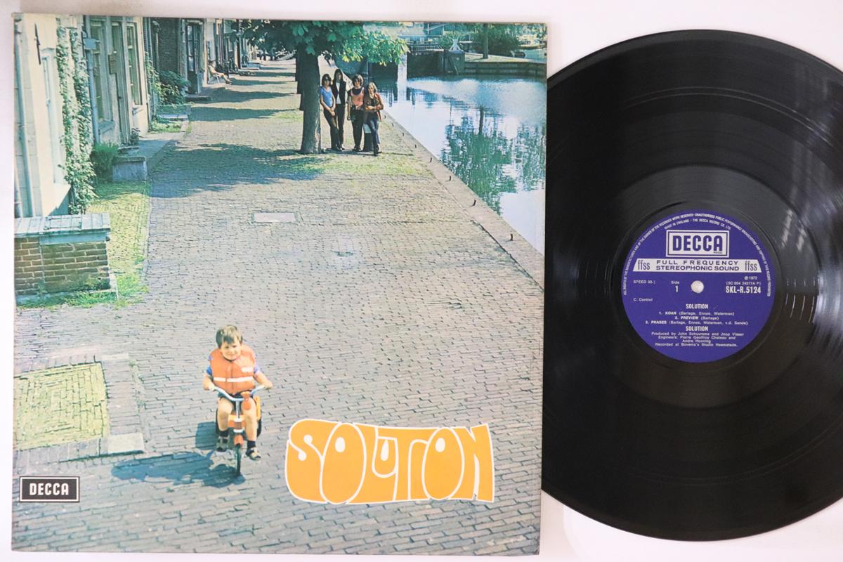 

LP Record SOLUTION - Solution Ep Vol. 1 SKLR5124 DECCA 1972 UK Rock Used