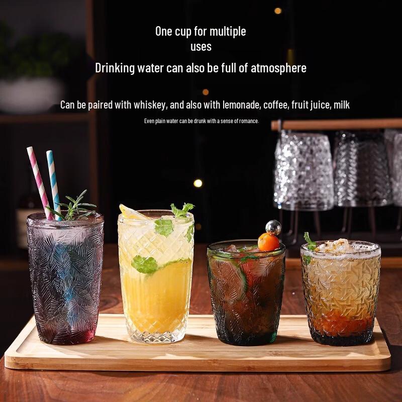 Shangqi Elegant Glass Water Cup Set