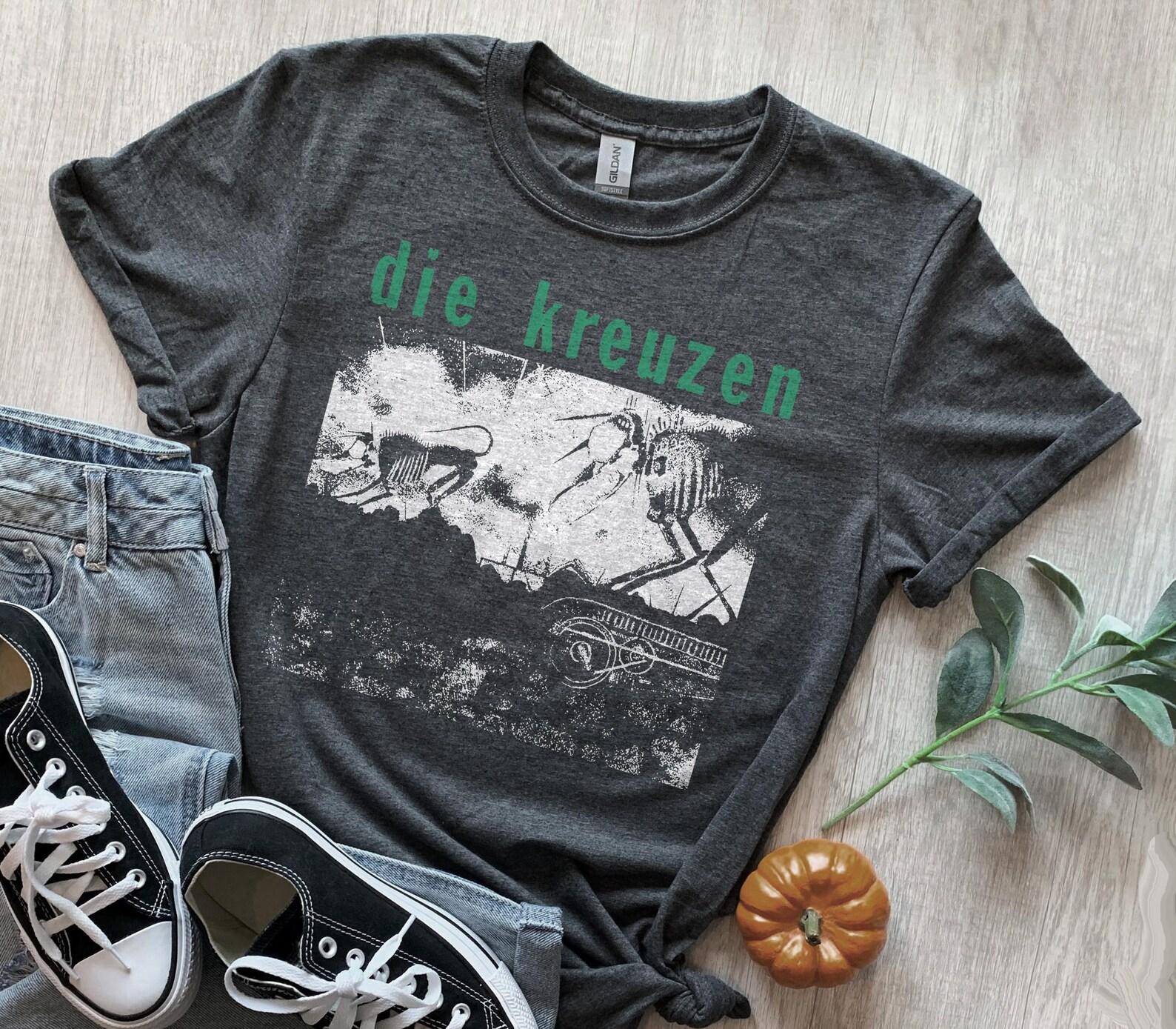 Die Kreuzen band T shirt screen print short sleeve XL