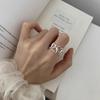 Retro S925 Sterlingsilber Bandring - Damen Anlaufbeständig, Luxuriös, Vielseitiger Offener Ring für den Zeigefinger