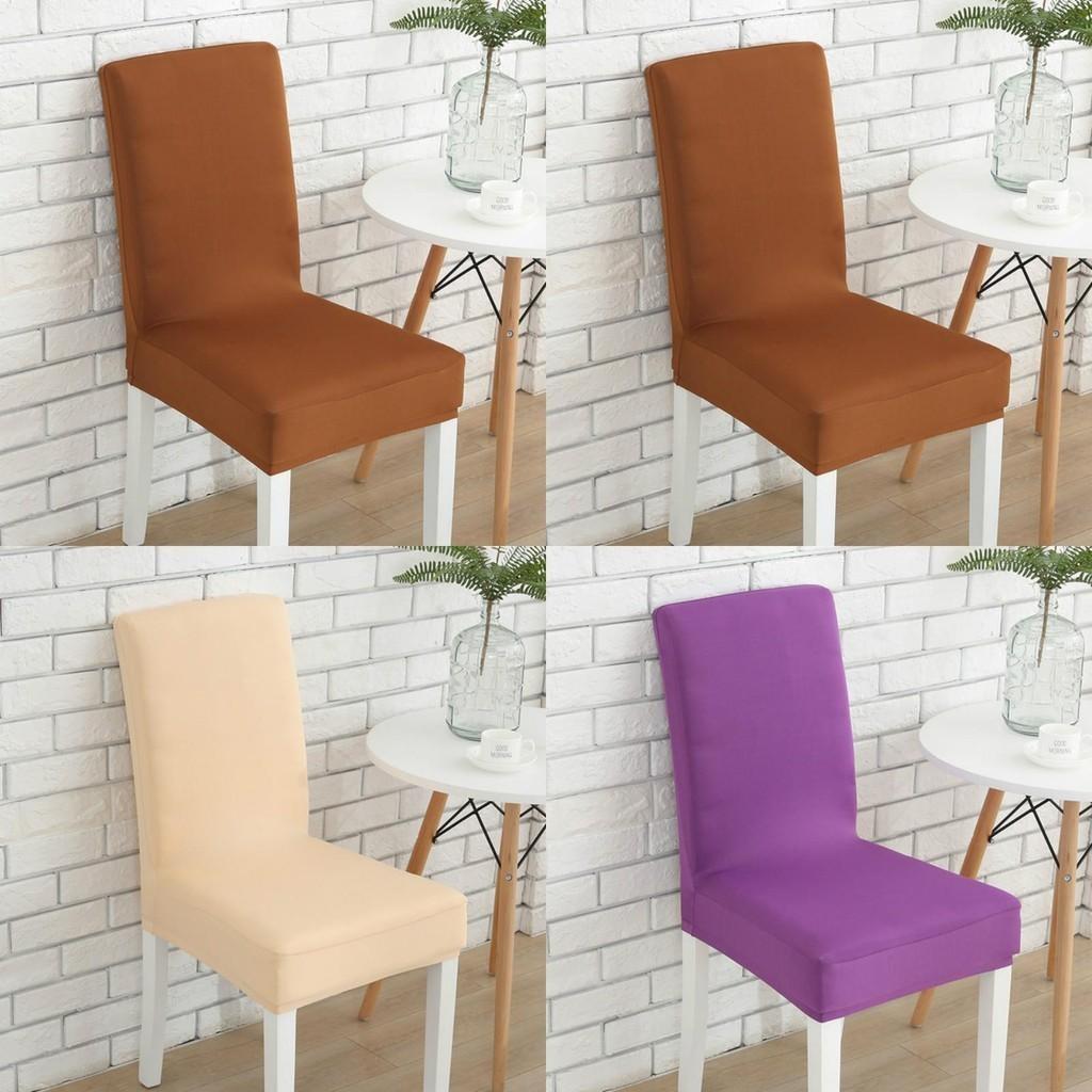Solid Color Chair Slipcovers For Wedding Banquet Venue With Easy Care