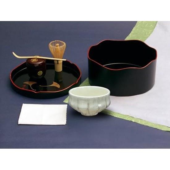 Sakai Sangyo Gotenmae Mini Set (with Chakin) Tea Ceremony Tools Portable Compact Easy Carry Beginner Practice Hobby Matcha Introductory