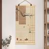 Chinese Bamboo Curtain Hanging Painting Bamboo Scroll Decorative Painting Hanging Paintings on The Entrance Wall Home Decoration