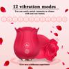 Powerful Sucking-Rose Vibrator Toy for Women Vacuum Stimulator Oral Nipple Clit Sucker Female Sex Toys Goods for Female Adults
