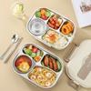 Sealed Lunch Container 304 Stainless Steel Picnic Box Portable Food Container  Worker