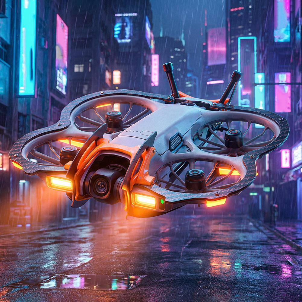 Carbon Fiber 360° Full Body Protection Armor For DJI Neo 2 Drone High Strength Bumper Protector Accessory Kit