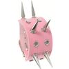 1 Punk Pink Rivet Creative Bracelet, Perfect Gift For Daily Holiday Parties, Halloween Carnival Performances, Rock And Roll