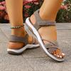 Women's Summer Outdoor Casual Sports Sandals With, Non-Slip Soft Sole Beach Shoes