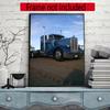 Kenworth 5D Diamond Painting Round Diamond Rhinestones Mosaic Diamond Embroidery Wall Paintings Rhinestones Gift Frameless