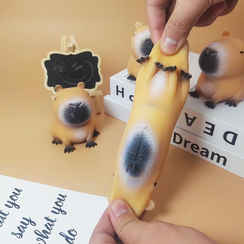 Capybara-kun Stress Relief Squeeze Toy: Slow Rebound Flour Ball
