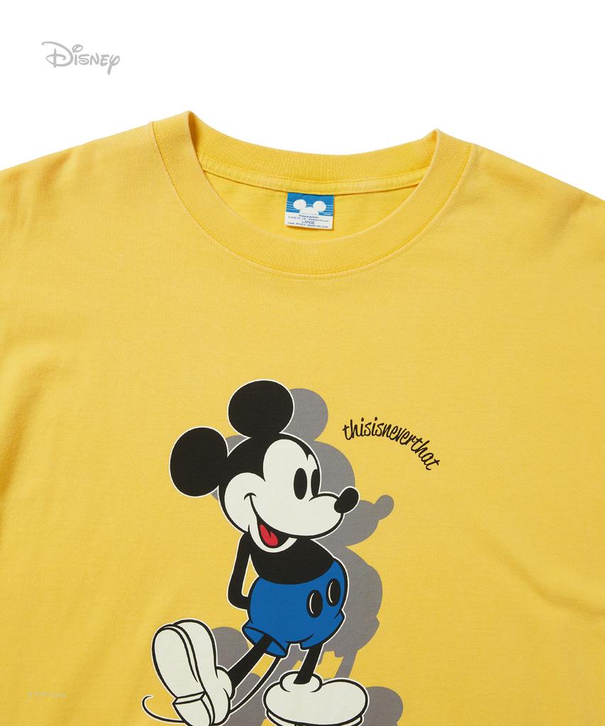 THISISNEVERTHAT Tnt_Mickey_Classic Tee Yellow